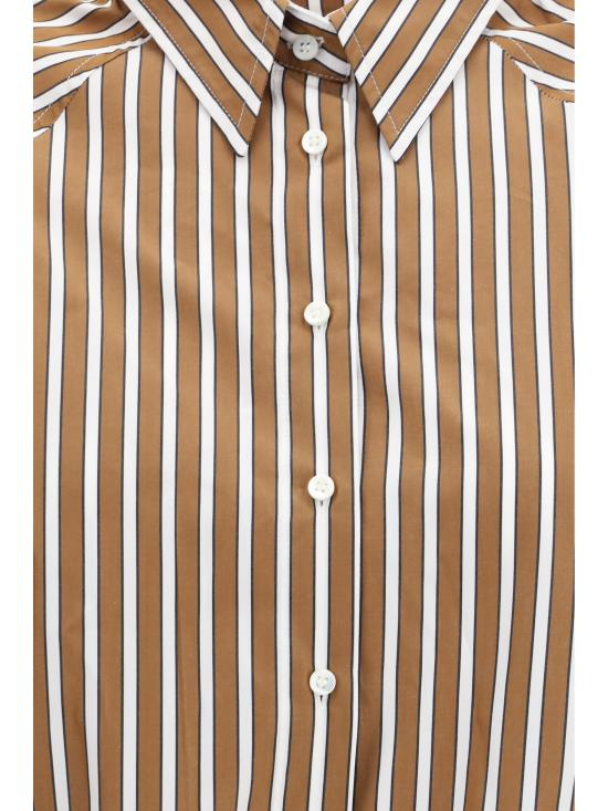 26SS 브루넬로 쿠치넬리 셔츠 MH749NA906 C003 BROWN - BRUNELLO CUCINELLI