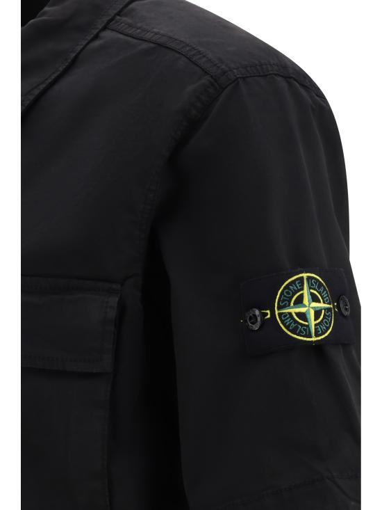 26SS 스톤 아일랜드 긴팔 셔츠 L1S151100025S0A10 V0029 BLACK - STONE ISLAND