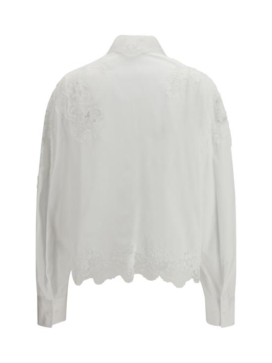 26SS 에르마노 설비노 셔츠 D482K301APBQP 10601 WHITE - ERMANNO SCERVINO