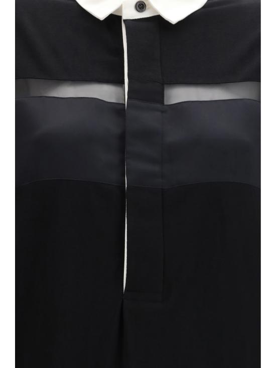 26SS 사카이 원피스 2608351 001 BLACK - SACAI
