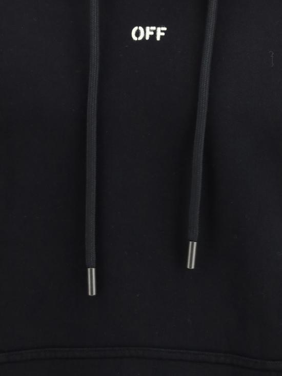 26SS 오프화이트 긴팔 티셔츠 44MBB085S26F00R001 BLACK Black - OFF WHITE