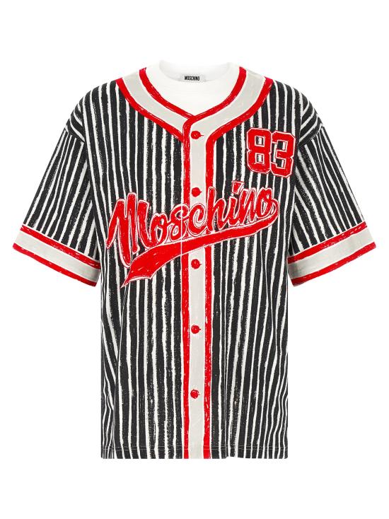 26SS 모스키노 반팔 티셔츠 A070902413888 Multicolor