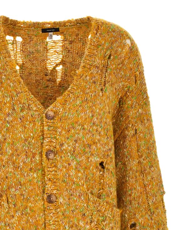 26SS 알13 가디건 R13WY198Y246AYELLOW Yellow - R13