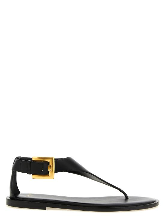 26SS 발망 샌들 GN1UH206LNAP0PA Black