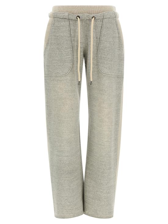 26SS 알13 스트레이트 팬츠 R13WK334001BHHEATHERGREYWOATMEAL Gray