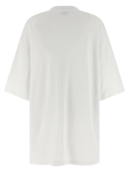 26SS 모스키노 숏 원피스 V044005421001 White - MOSCHINO