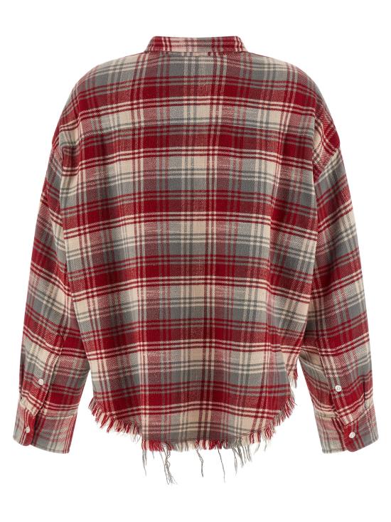 26SS 알13 블라우스 R13WR150R683BREDGREYPLAID Red - R13
