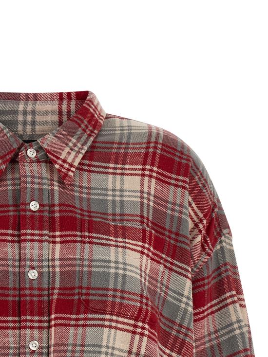 26SS 알13 블라우스 R13WR150R683BREDGREYPLAID Red - R13