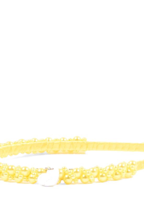 26SS [키즈] 모나리자 헤어 액세서리 17G006 7759 0014 YELLOW - MONNALISA