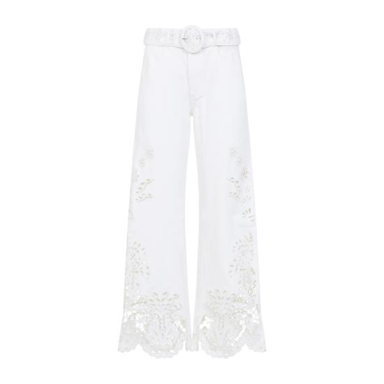 26SS 팜 리오 크롭 팬츠 349731 L0025 OFF WHITE - FARM RIO