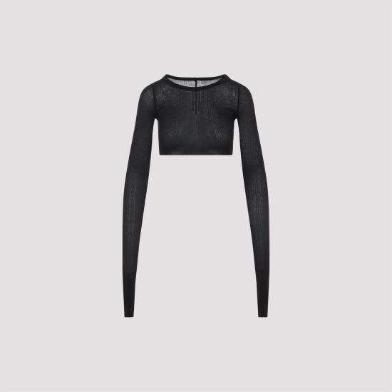 26SS 릭 오웬스 탑 RP01F6220 RC 09 BLACK - RICK OWENS