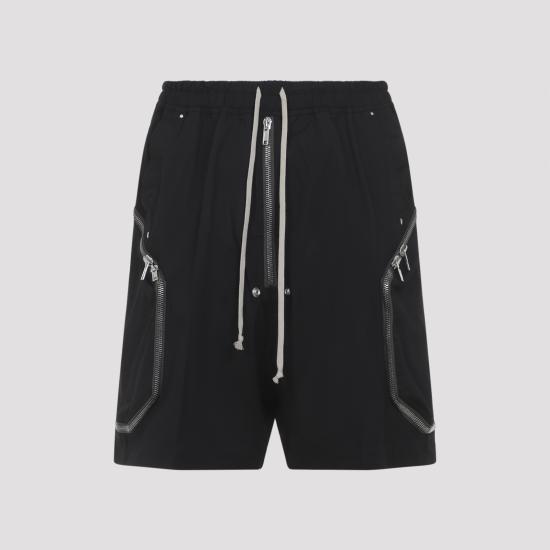 26SS 릭 오웬스 스트레이트 팬츠 RU01F2376 TE 09 BLACK - RICK OWENS