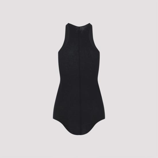 26SS 릭 오웬스 민소매 티셔츠 RP01F6101 MR 09 BLACK - RICK OWENS