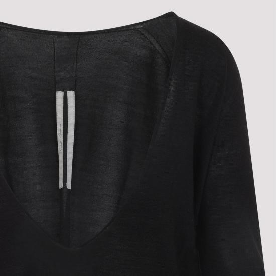 26SS 릭 오웬스 스웨터 RP01F6668 M 09 BLACK - RICK OWENS