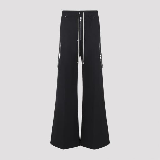 26SS 릭 오웬스 스트레이트 팬츠 RU01F2338 TE 09 BLACK