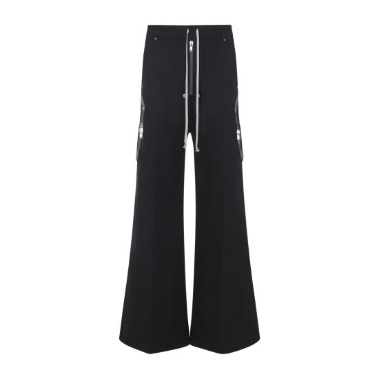 26SS 릭 오웬스 스트레이트 팬츠 RU01F2338 TE 09 BLACK - RICK OWENS