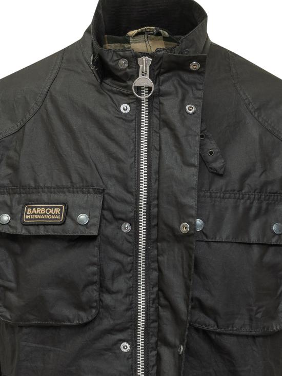 26SS 바버 바버 x 바라쿠타 타인 왁스 카 코트 MWX2455MWX BK11 BLACK - BARBOUR