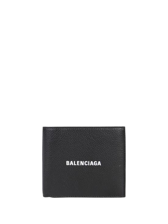 26SS 발렌시아가 남성지갑 594549 1IZI3 1090 BLACK L WHITE