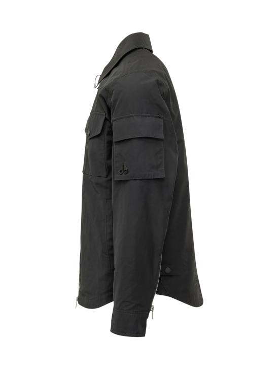 26SS 무스너클 긴팔 셔츠 M15MJ142 292 BLACK - MOOSE KNUCKLES