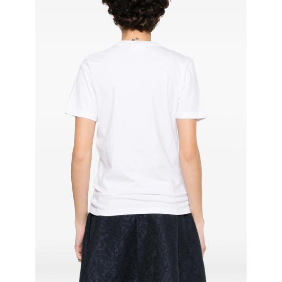 26SS 메종키츠네 탑 QW00109KJ7026 WHITE - MAISON KITSUNE