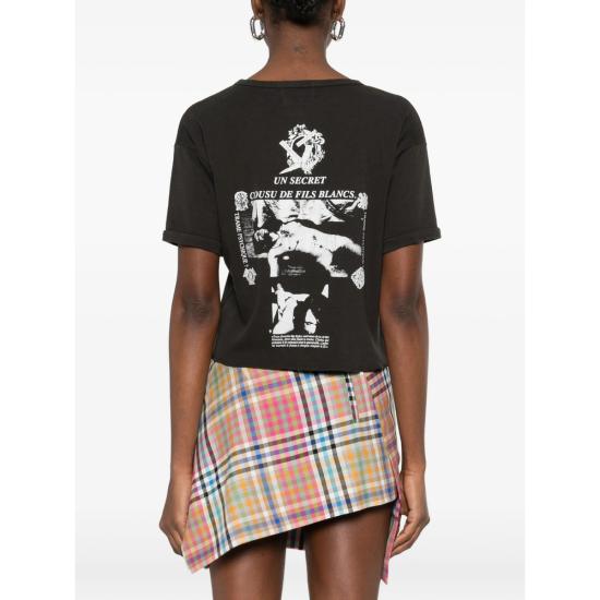 26SS 앙팡리쉬데프리메 탑 120 567 BLACK BLACK WHITE - ENFANTS RICHES DEPRIMES