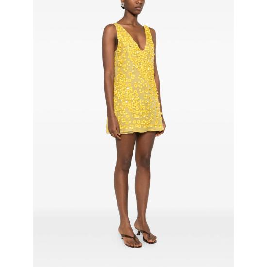 26SS 컬트 가이아 원피스 DR32711GZ3506 SAPPHIRA CANAR YELLOW - CULT GAIA