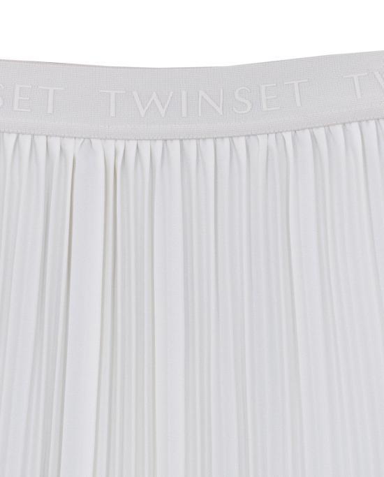 26SS 트윈셋 미디 스커트 261TE2113 00381 White - TWINSET