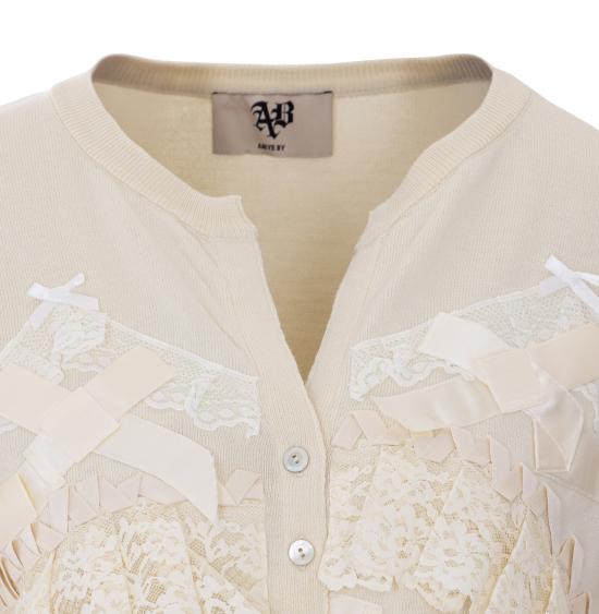 26SS 아니예 바이 가디건 185499 02477 White - ANIYE BY