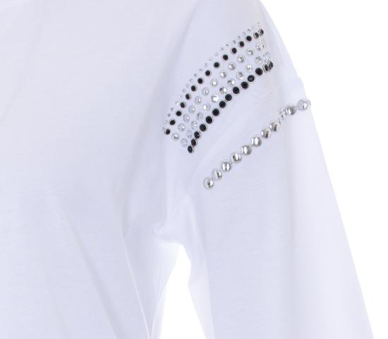 26SS 리우조 반팔 티셔츠 WA6128JS904 P9319 White - LIU JO