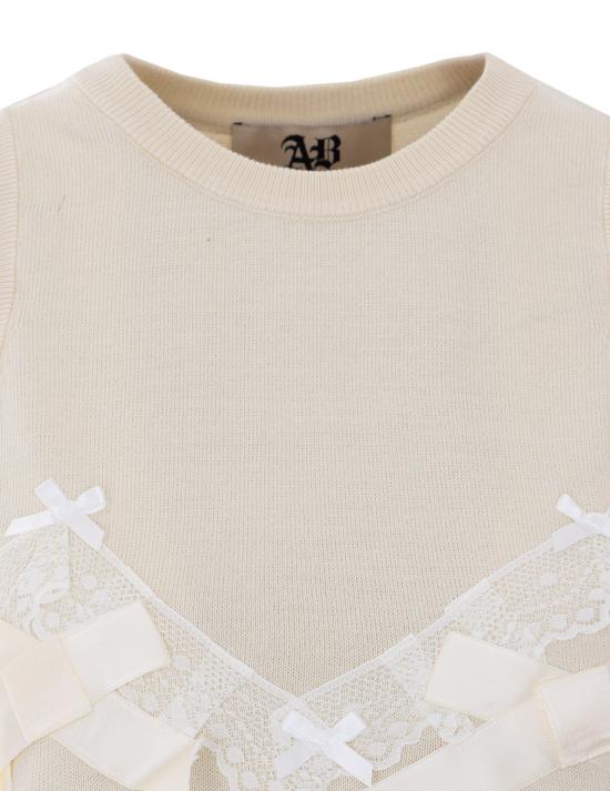 26SS 아니예 바이 긴팔 티셔츠 185492 02477 White - ANIYE BY