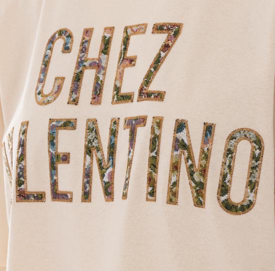 26SS 발렌티노 가라바니 반팔 티셔츠 MG26AA5J ET5 Beige - VALENTINO GARAVANI