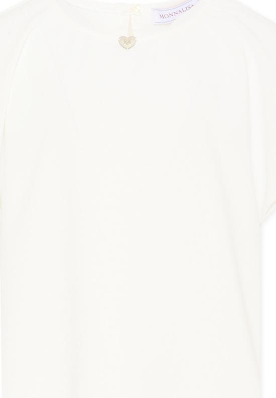 26SS [키즈] 모나리자 트레이닝 상의 17G303 7113 0001 WHITE - MONNALISA