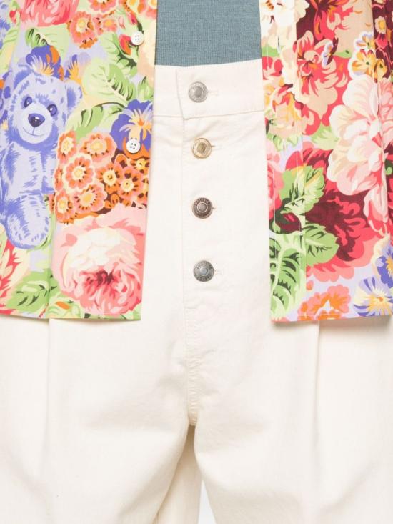 25FW 모스키노 데님 A0333 5220 0005 White - MOSCHINO