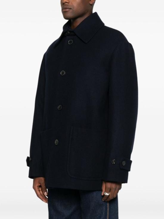 25FW 드리스 반 노튼 코트 252 020239 2216 509 Blue - DRIES VAN NOTEN