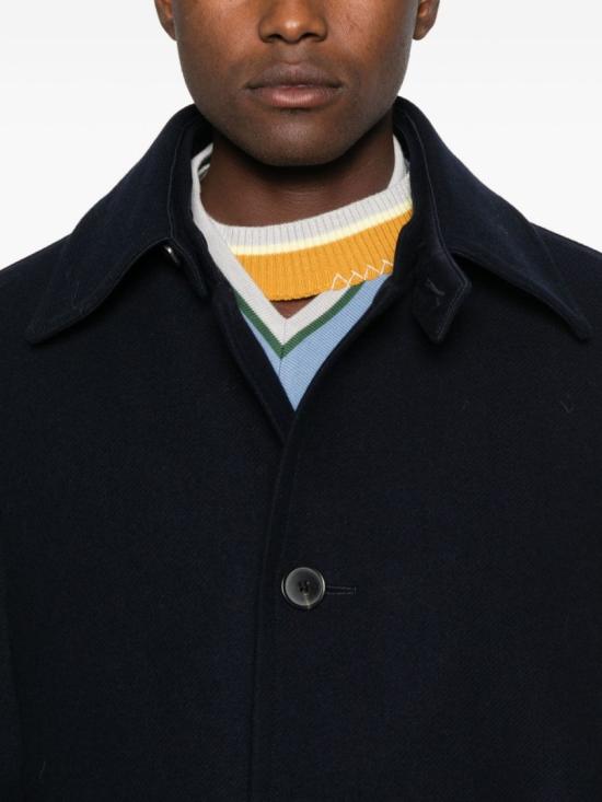 25FW 드리스 반 노튼 코트 252 020239 2216 509 Blue - DRIES VAN NOTEN