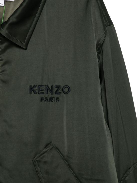 25FW 겐조 봄버 자켓 FF65BL1789FM 51 Green - KENZO