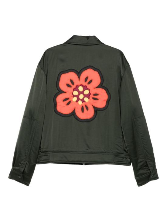 25FW 겐조 봄버 자켓 FF65BL1789FM 51 Green - KENZO