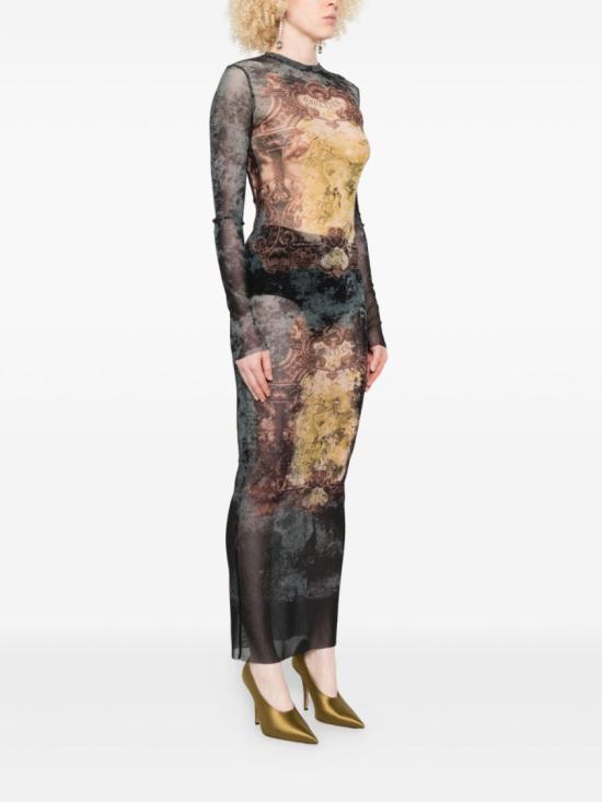 25FW 장 폴 고티에 원피스 DR023 M006P 005740 Green - JEAN PAUL GAULTIER