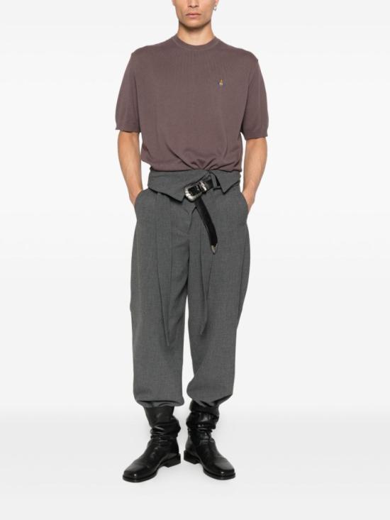 25FW 비비안웨스트우드 스웨터 27010013 Y001V D408 Brown - VIVIENNE WESTWOOD