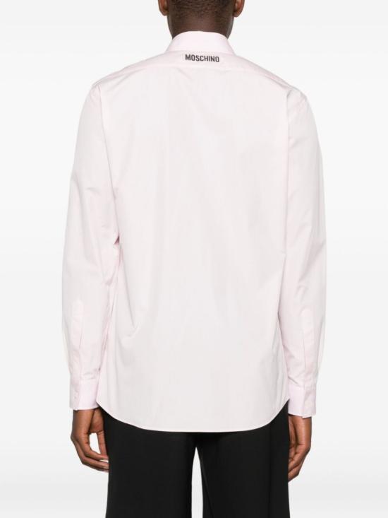 25FW 모스키노 긴팔 셔츠 A0223 5235 1229 Pink - MOSCHINO
