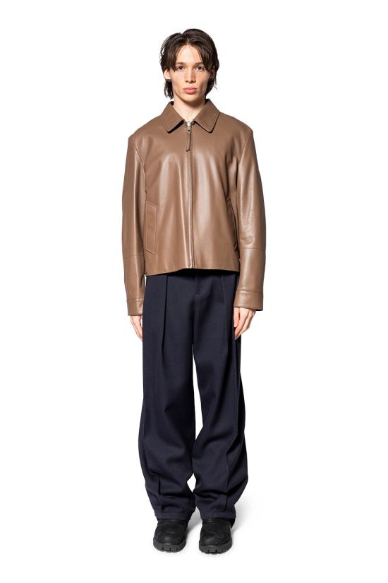 26SS 로에베 가죽 자켓 H526Y34 LAX3170 Dove Grey - LOEWE