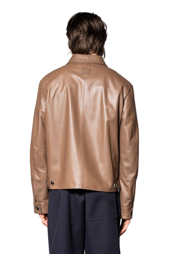 26SS 로에베 가죽 자켓 H526Y34 LAX3170 Dove Grey - LOEWE