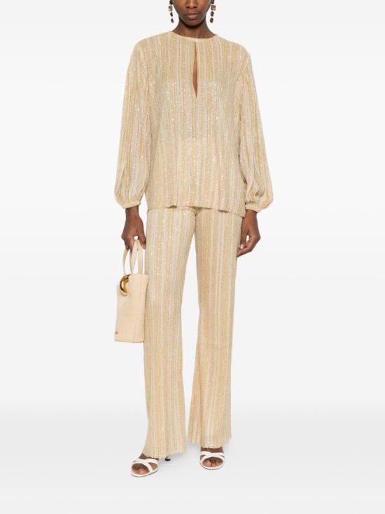 26SS 미소니 스트레이트 팬츠 DS26SI08 BK01GHS01KN WHITE - MISSONI