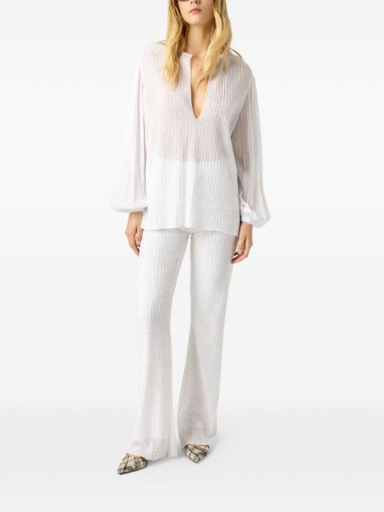 26SS 미소니 스트레이트 팬츠 DS26SI08 BK01GHS01KN Golden - MISSONI