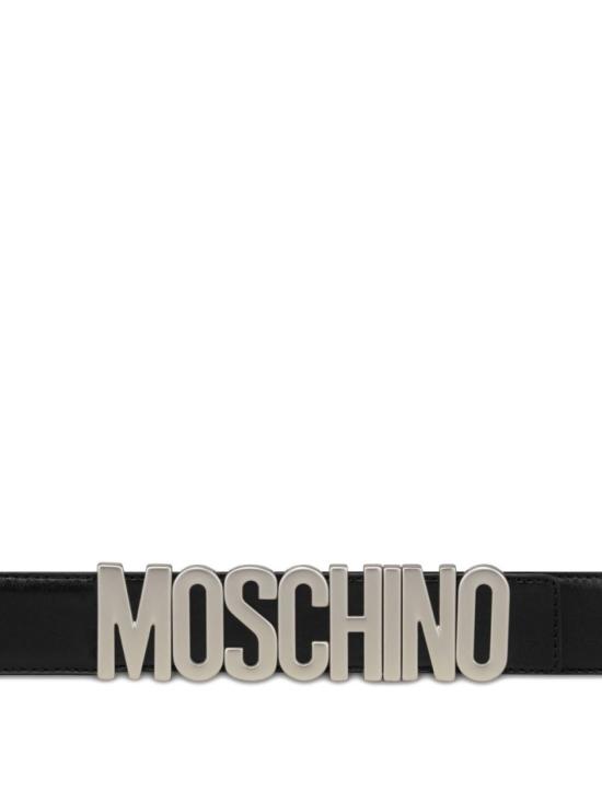 25FW 모스키노 벨트 MC6000PP0N OD9 00A Black - MOSCHINO