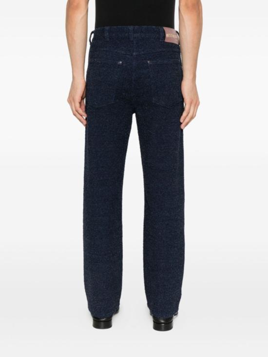 25FW 비비안웨스트우드 스트레이트 팬츠 3902000N W0185 K211 Blue - VIVIENNE WESTWOOD