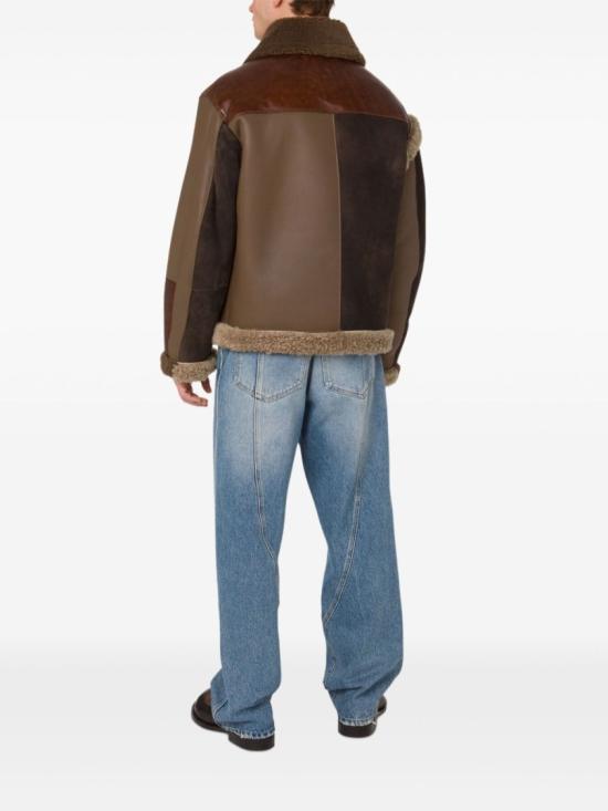 25FW 모스키노 자켓 A3902 5272 1888 Brown - MOSCHINO