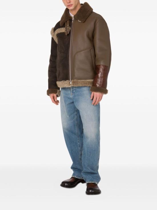 25FW 모스키노 자켓 A3902 5272 1888 Brown - MOSCHINO