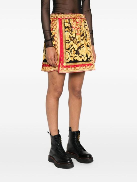 25FW 베르사체 숏 스커트 1020295 1A15215 5R650 Multicolor - VERSACE