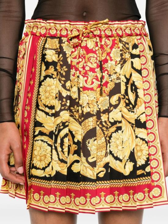 25FW 베르사체 숏 스커트 1020295 1A15215 5R650 Multicolor - VERSACE